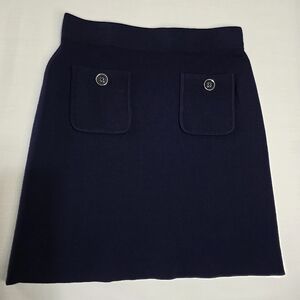 Tommy Hilfiger Dark Blue Mini Skirt